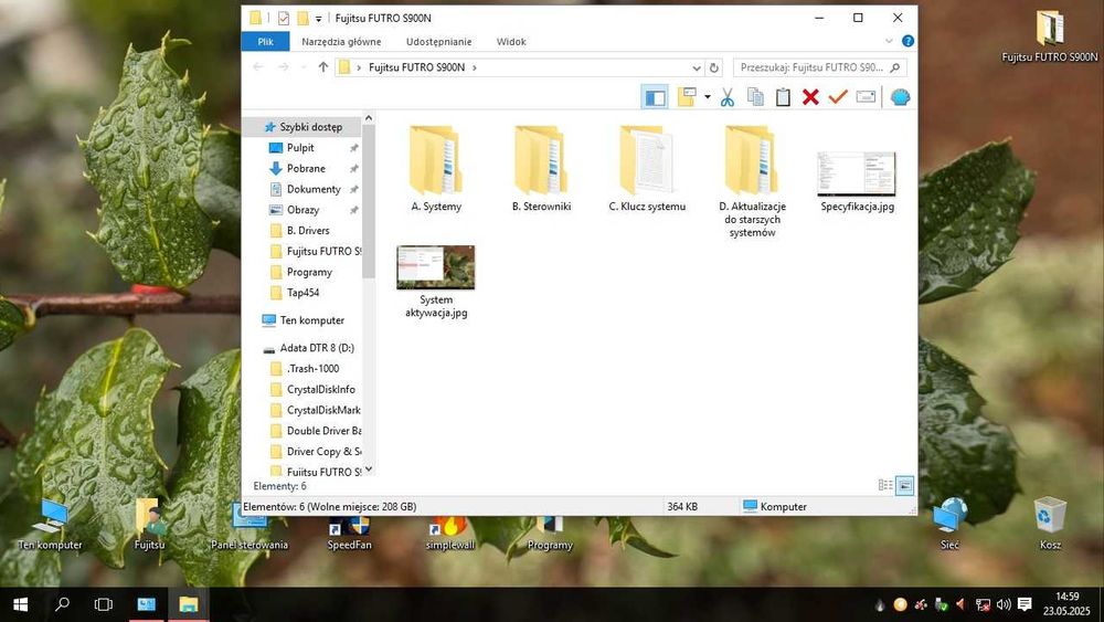 Sprzedam używany komputer Fujitsu Futro S900N