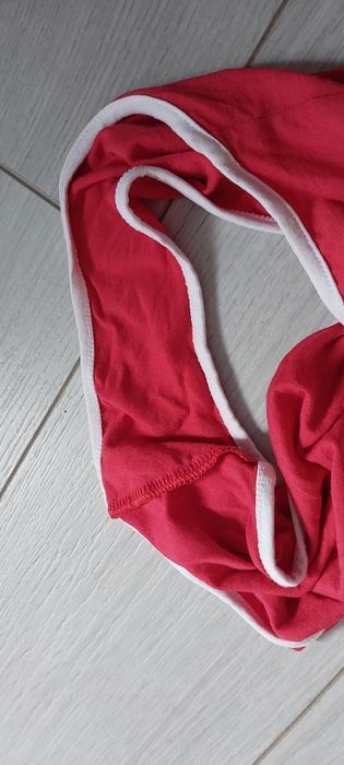 Stroj kąpielowy czerwony cieniutki S M taboo
