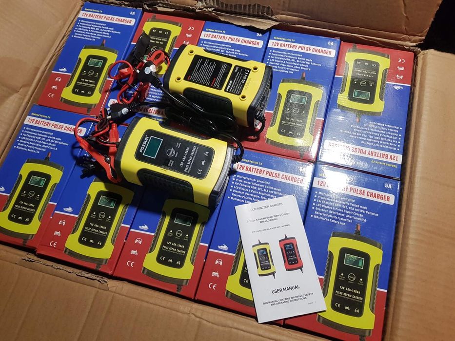 Фоксур зарядное устройство для аккумулятора авто Foxsur 5 А ОРИГИНАЛ ...