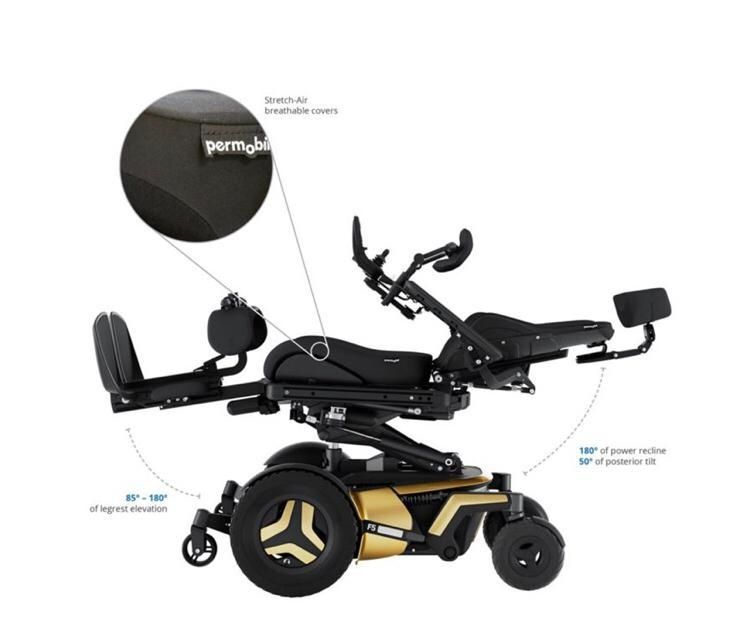 Permobil F5 VS cadeira de rodas elétrica