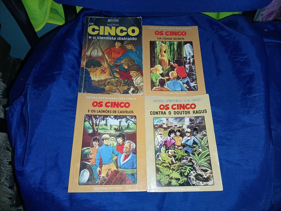 Os cinco_8 livros