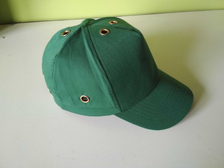 Czapka ochronna Voss Helme zielona czapkokask