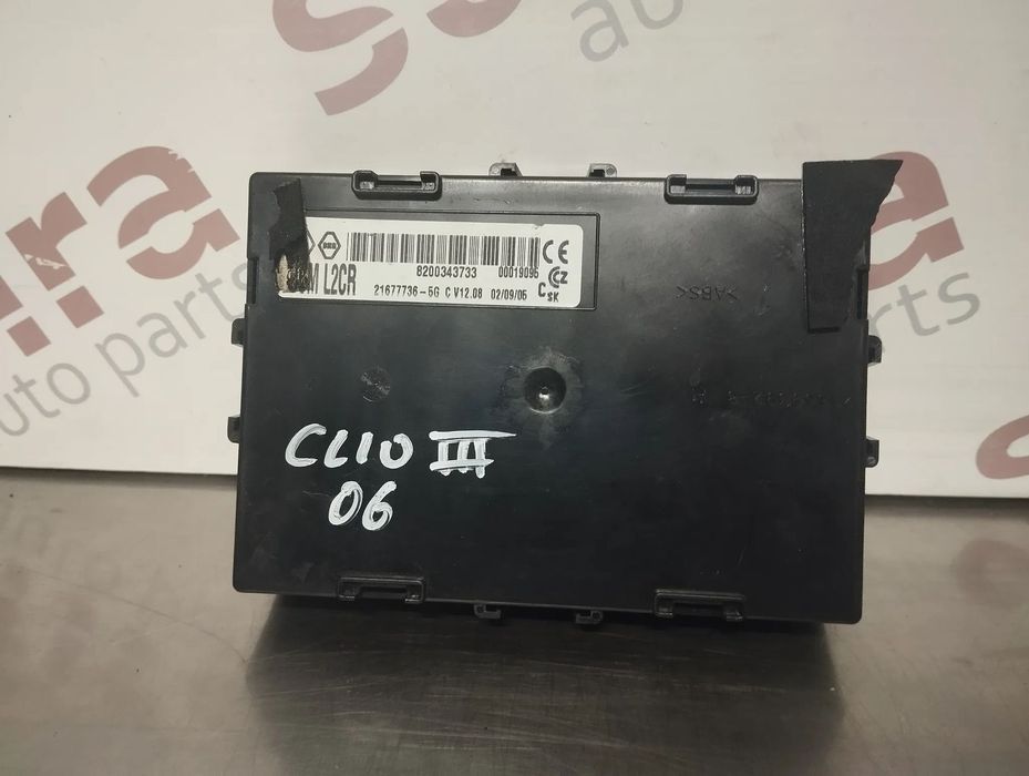MODULO BCM RENAULT CLIO III REF. L2CR 21677736 8200343733