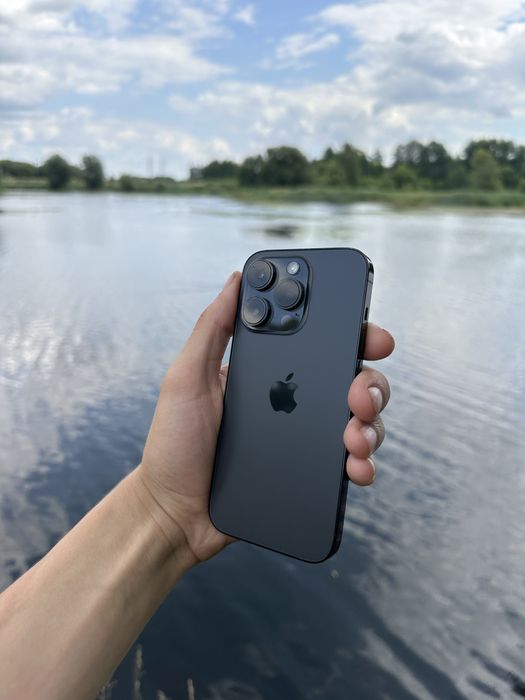 З гарантією iphone 14pro 128gb black neverlock 100%акумулятор esim