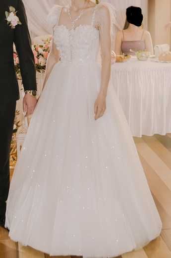 Suknia ślubna -księżniczka