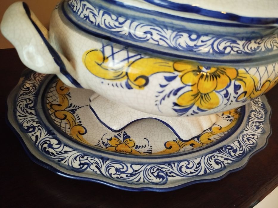 Terrina para sopa loiça Pascoal Alcobaça