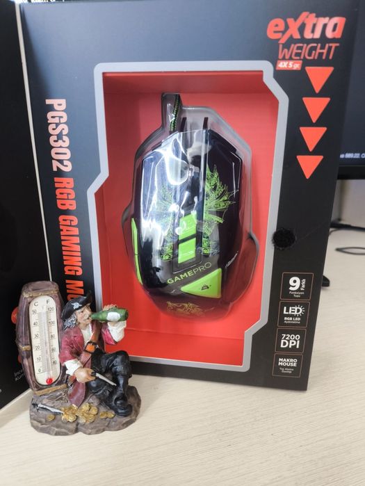 Ігрова миша з підсвіткою Polosmart PGS302 USB дротова RGB