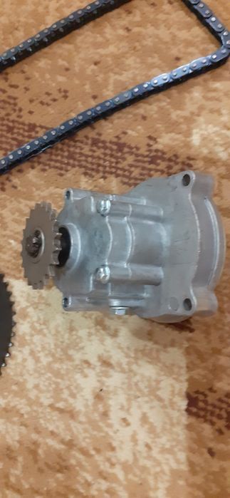 Редуктор 5:1+ ланцюг + зірка для міні мото-байка тримера або велосипед