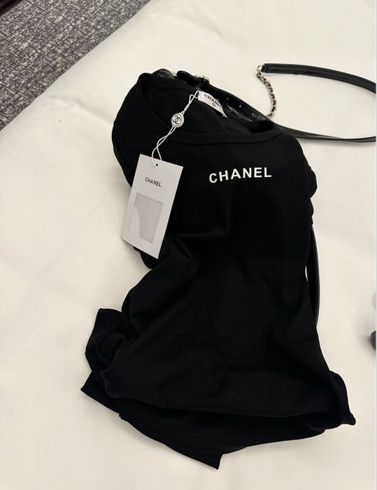 Bluzka chanel czarna gucci