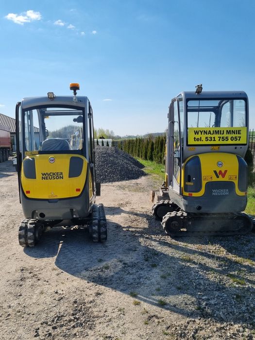 Wynajmę  mini koparkę wypożyczalnia
