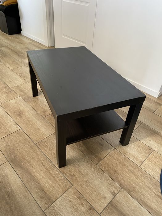Mesa de centro Ikea preta