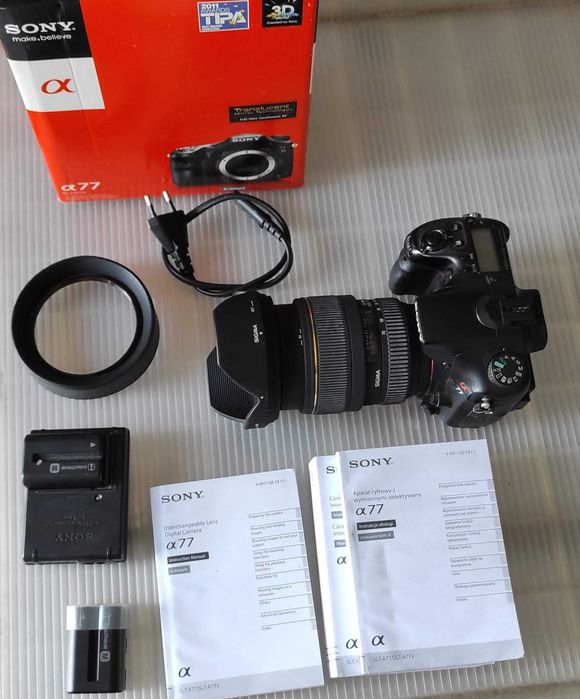 Réflex Sony A77V Apsc 21125 Déclenchements