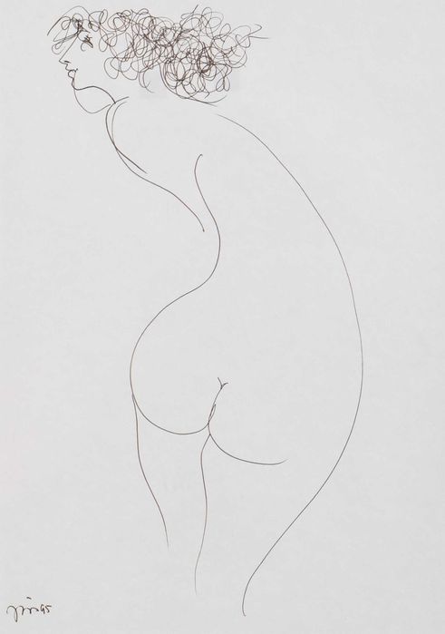João Cutileiro - 4 desenhos a Tinta da China