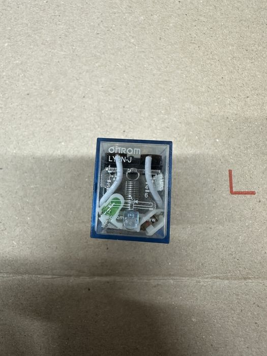 Реле 12в 8 контактів 12V 10A 8pin (2 open 2 close) 13F-LY2NJ-12VDC