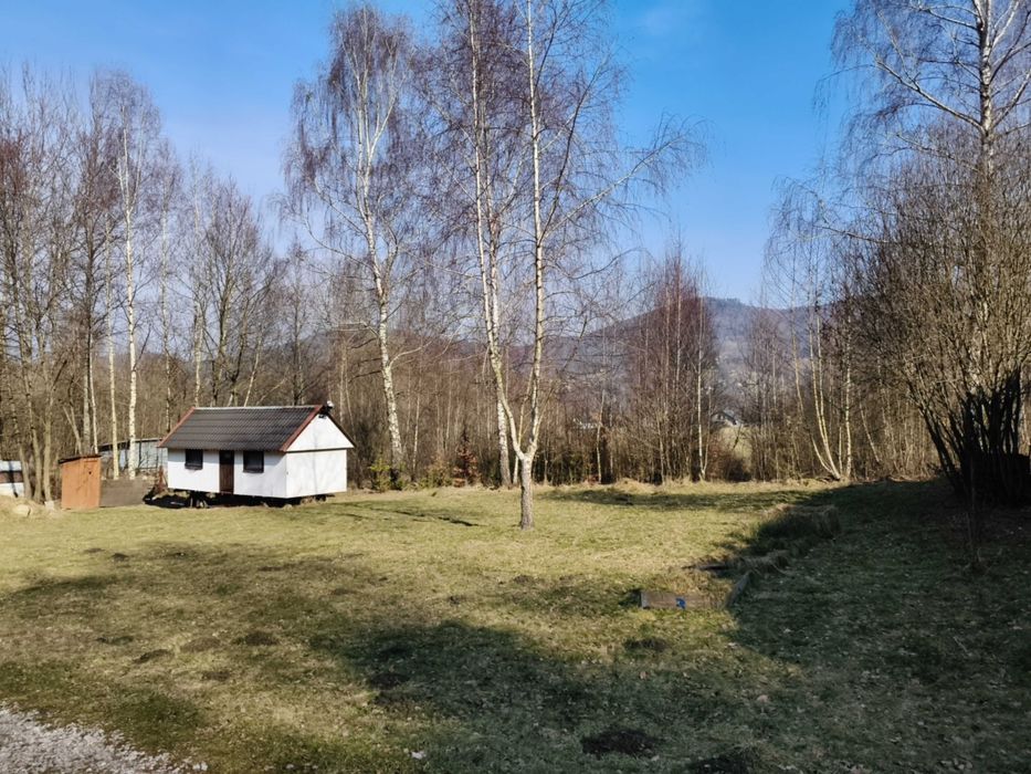 Działka z domkiem i widokiem Brenna Żarnowiec
