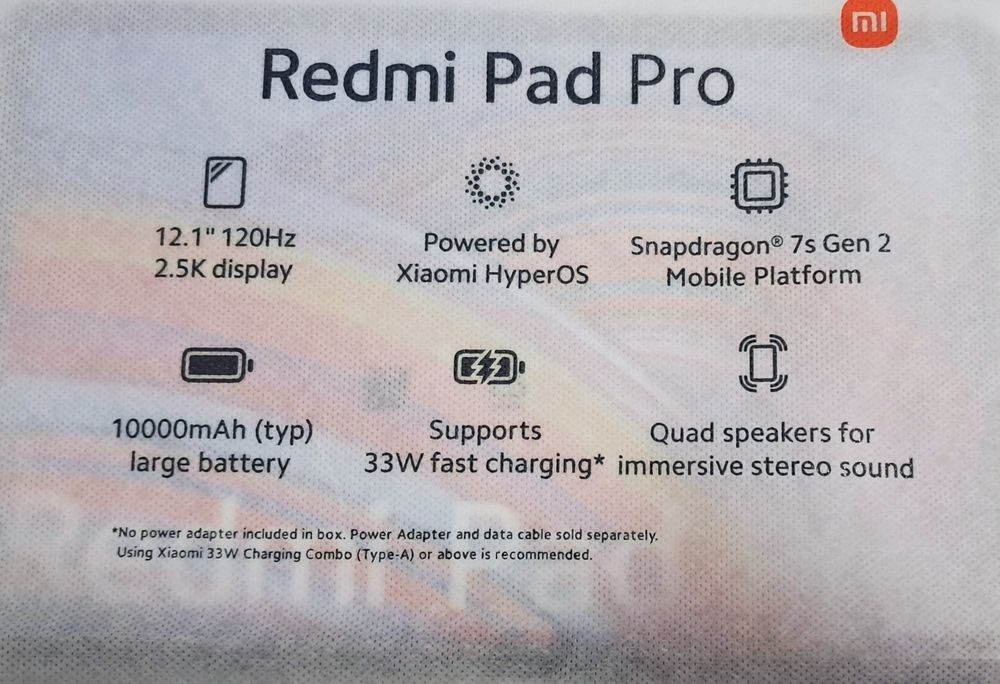 Xiaomi redmi pad pro
