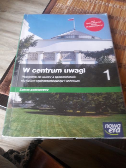 Książka do Wos kl 1 technikum i liceum
