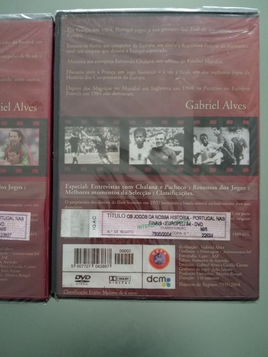 Dvd's Novos Seleção Portuguesa