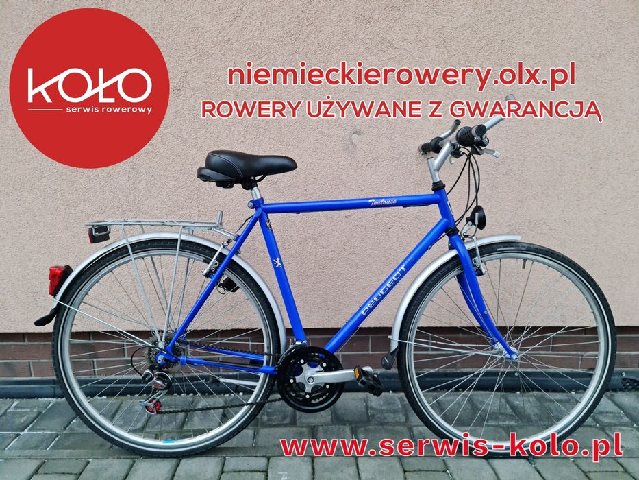 Rower męski miejski PEUGEOT koła 28 SHIMANO okazja polecam WYSYŁKA