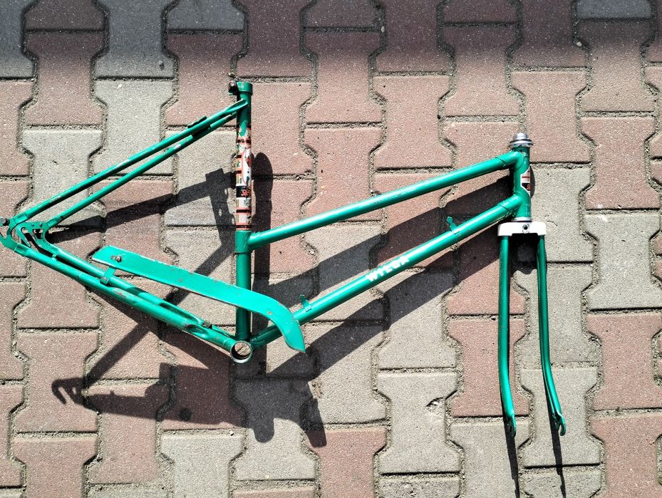 Rama 70s ZZR Romet WILGA damka retro fixie single speed ostre koło vin