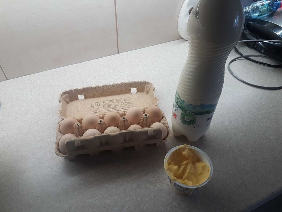 Produkty wiejskie mleko ser jajka