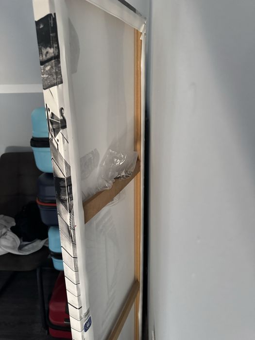 Obraz wiszący czarno biały