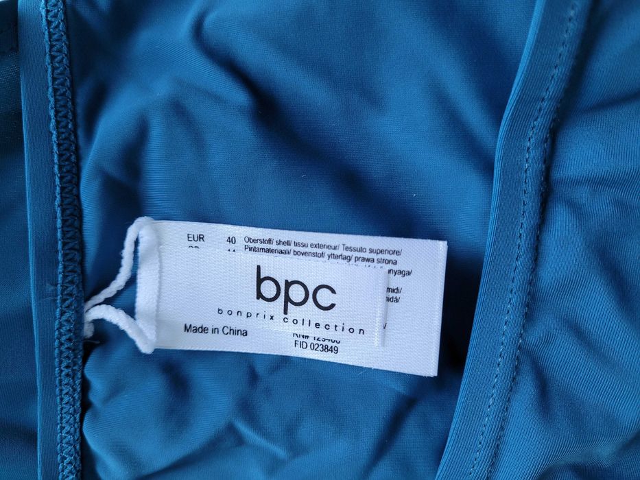 Strój kostium kąpielowy tankini 40,L BonPrix komplet wzór