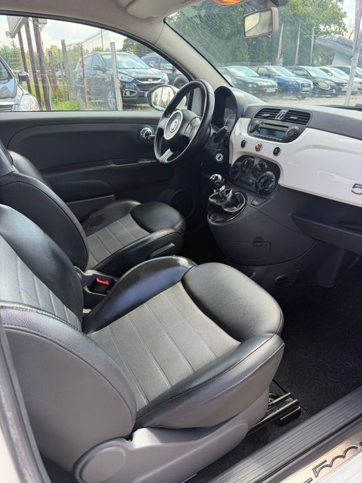 Fiat 500  1.2 Benzyna/2008r/Klima/Raty/Półskóra/Alufelgi/Zamiana