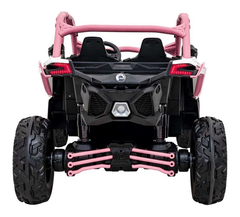 Pojazd Buggy Maverick Turbo RR Różowy 4x4 200W 24V 14Ah na akumulator