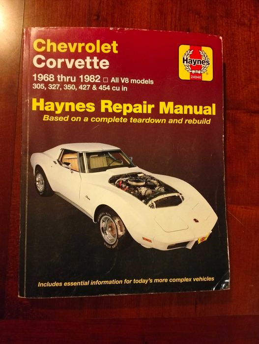 Haynes - Chevrolet Corvette ( Manual Técnico )