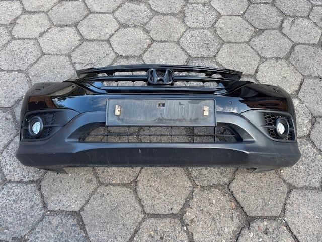 honda cr-v iv kompletny zderzak przód przedni nh731p czarny 12-15 r.