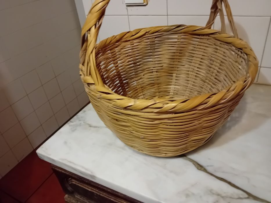 Conjunto de 2 Cestinhas em Verga