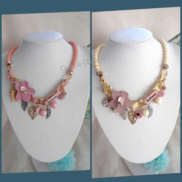 vários colares  no anúncio