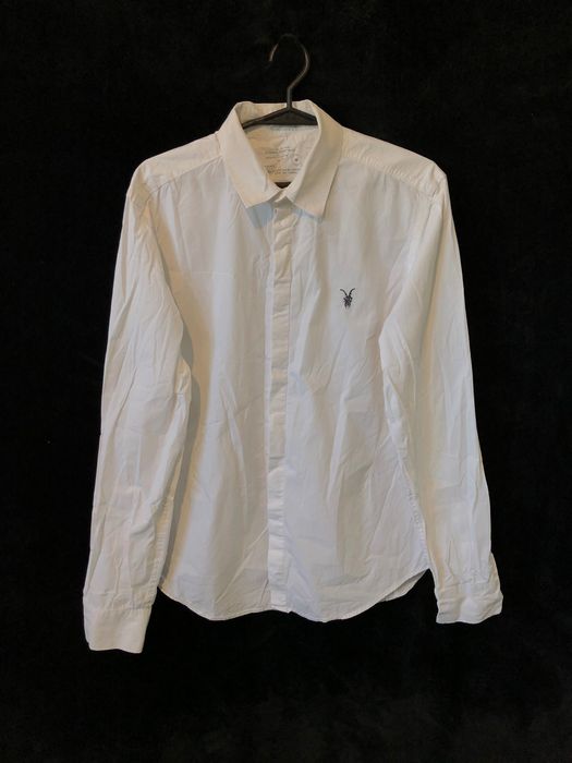 Koszula Allsaints Logo Biała