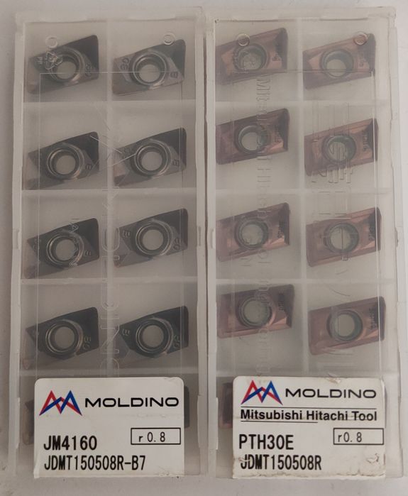 Płytki skrawające Moldino/Mitsubishi/Hitachi JDMT 150508R