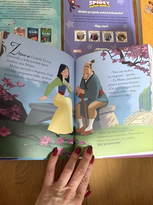 Dobre bajki zestaw 5 roznych ksiazek 4-6 lat