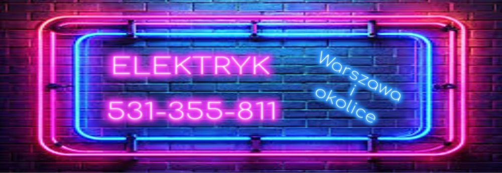 Elektryk. Podłączenie płyt indukcyjnych, montaż oświetlenia. Warszawa