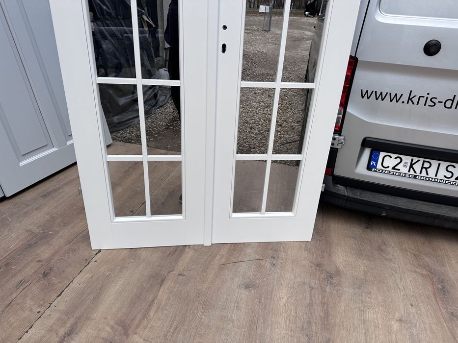 Drzwi drewniane dwuskrzydłowe Dostawa cała Polska francuskie
