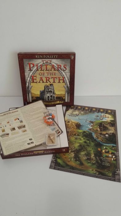 The Pillars of The Earth + The Pillars of The Earth Expansion Set Moita