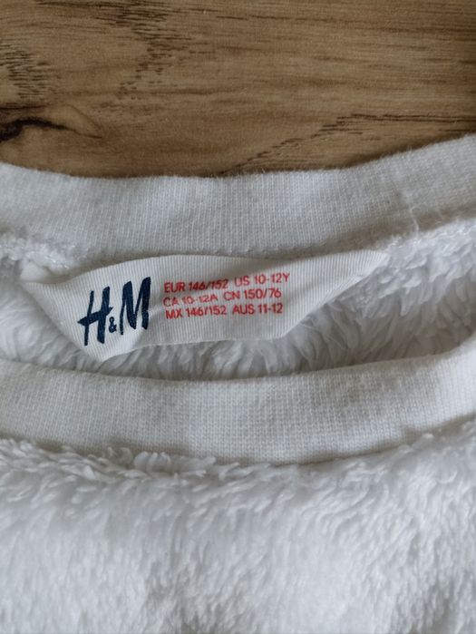 Pluszowa bluza H&M