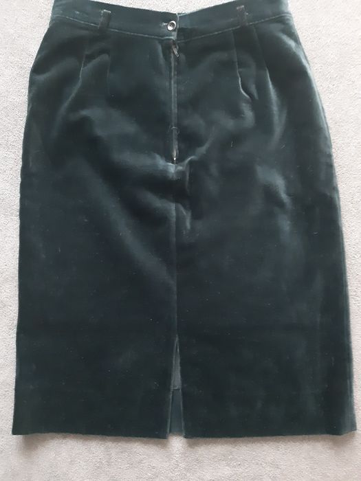 Spodnica elegancka  damska aksamit rozm S