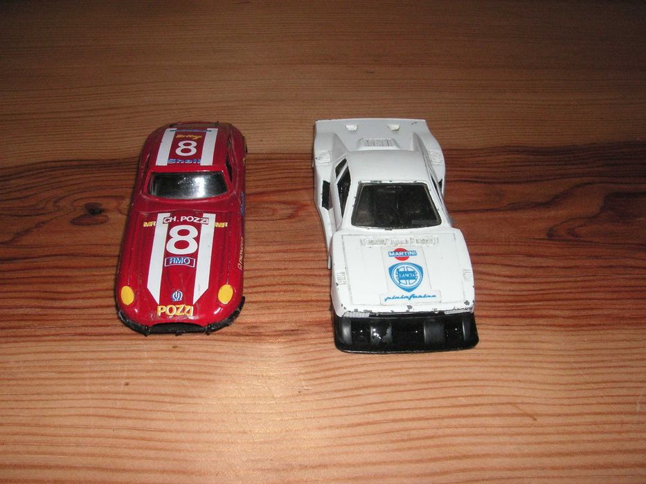 Carros Polistil Jaguar XK.E 4.2Lt e Lancia Belta MonteCarlo 1/40