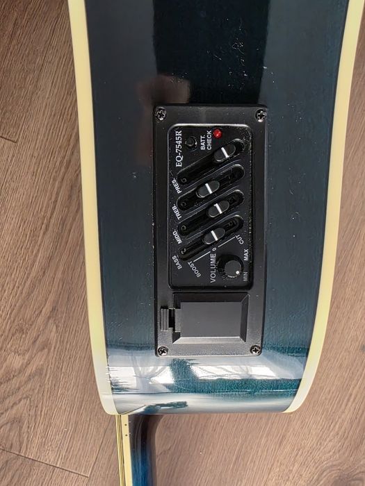 Gitara akustyczna harley benton D-120 CE TBS Plus pokrowiec i stojak
