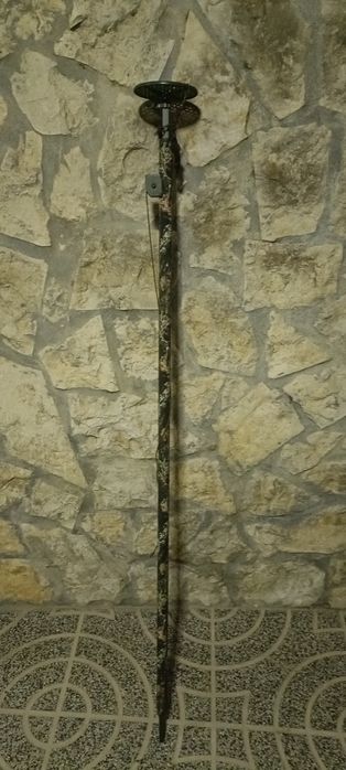 Varas e ponteira para caça os pombos