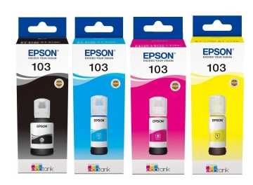 Набор оригинальных чернил Epson 103 (SET103E)