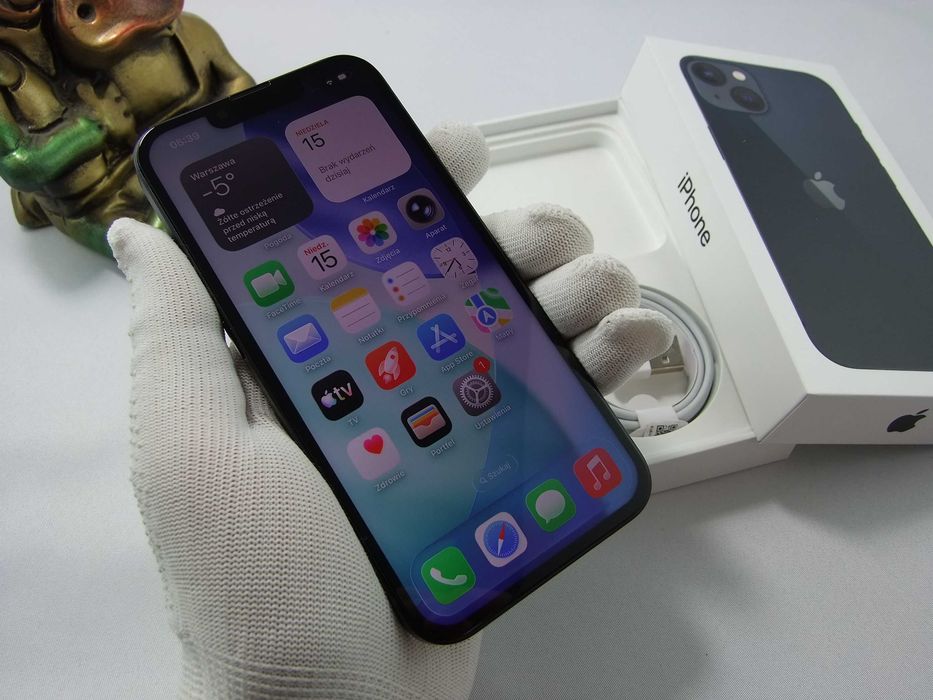Apple iPhone 13 128GB Granatowy | Jak Nowy | Sprawny 100%