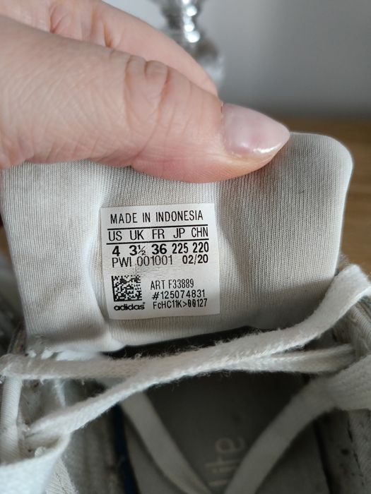 Buty adidas superstar 36 białe