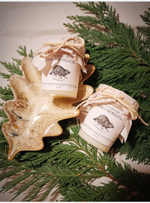 Sadło Borsucze naturalne 100 ml tłuszcz z borsuka