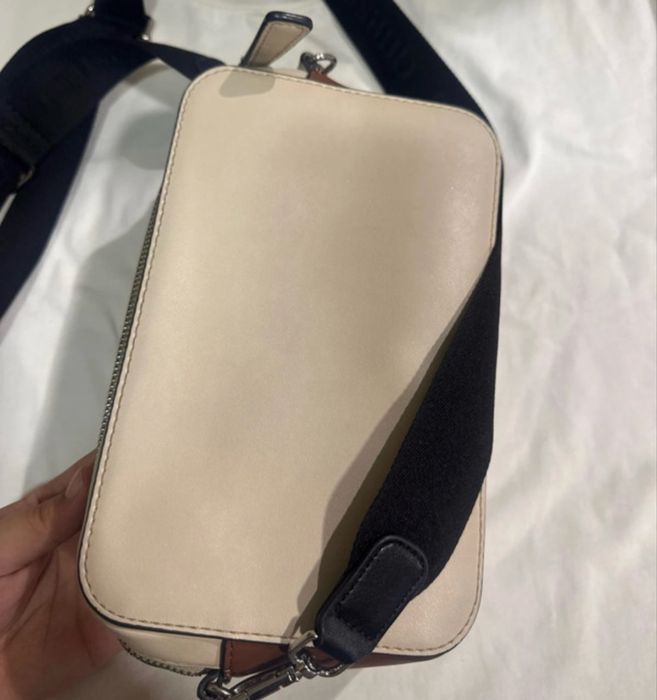Mala GUESS bege com castanho