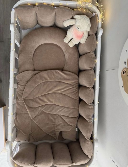 Детский кокон с крылышками до года